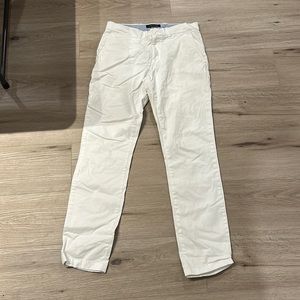 White Chinos